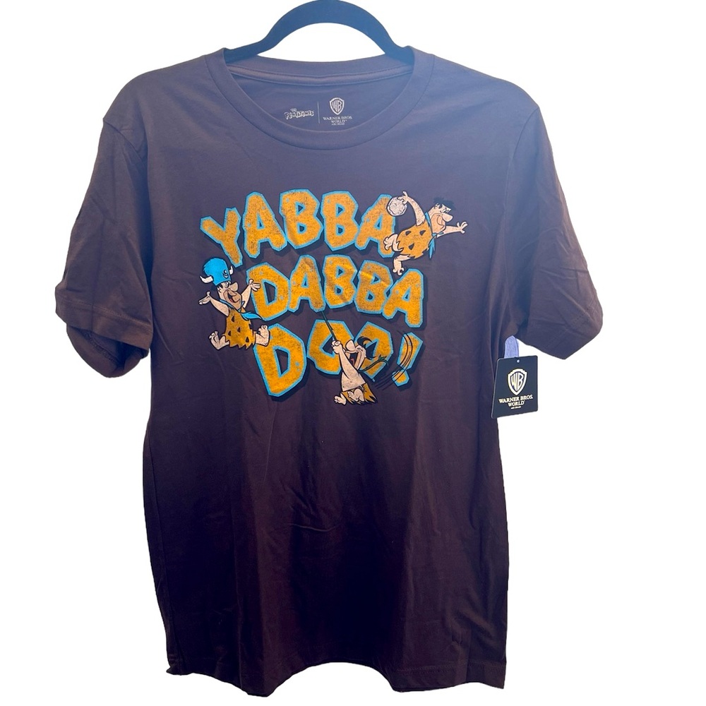 NWT Dubai Unisex Warner Bros World the Flintstones short sleeve T-shirt